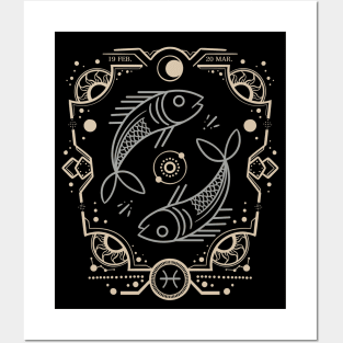 Pisces Posters and Art